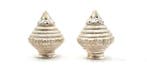 Figuur - Toothpick Holders (2) - .800 zilver, Antiek en Kunst, Antiek | Goud en Zilver