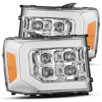 AlphaRex 07-14 GMC 2500HD NOVA LED Proj Headlight Plank, Ophalen of Verzenden, Nieuw