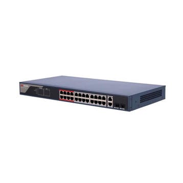 Hikvision DS-3E1326P-EI Smart Managed 24-Port Fast Ethernet, Ophalen of Verzenden, Nieuw