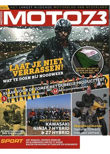 Moto73 - 12 2024, Verzenden, Nieuw, Sport en Vrije tijd
