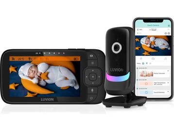 Veiling - Luvion Essential Connect Limited Black wifi babyfo, Nieuw