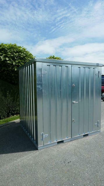 ACTIE: Gemonteerde 2x2 container met dubbele deur!