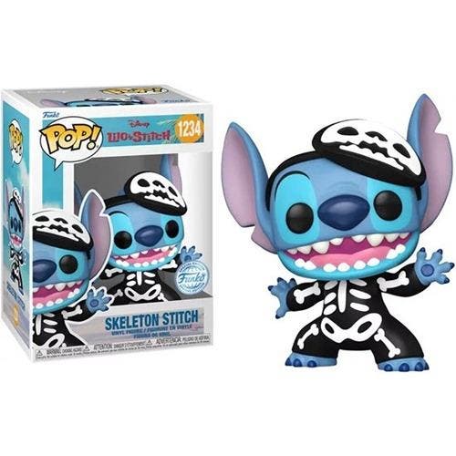Funko Pop Disney Lilo &amp; Stitch   Skeleton Stitch SE 1234, Verzamelen, Poppetjes en Figuurtjes, Verzenden