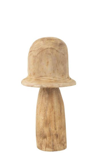 Paddestoel Bell Top Naturel Groot, Verzenden, Nieuw
