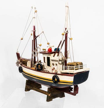 Modelschip - TOP DETAILS: Maritimes Modell-Schiff (Kutter)
