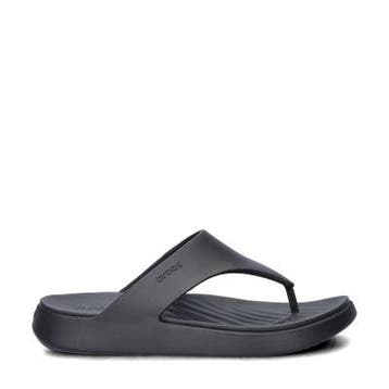 Crocs Getaway Flip slippers voor dames in het Zwart, Slippers, Verzenden, Zwart, Nieuw