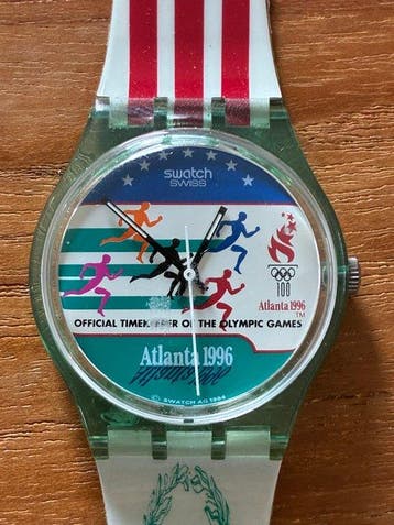 Olympische Spelen - Swatch horloge, Nieuw