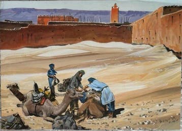 Günter Löper (1916-1993) - Orientalistische Landschaft