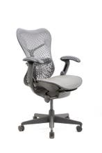 Herman Miller Mirra full options graphite gerefurbished, Vergader- of Presentatieruimte, Ophalen of Verzenden, Gebruikt, Stoel