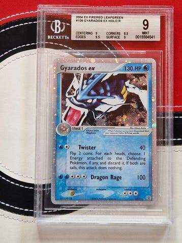 Pokémon - 1 Graded card - Gyarados ex 109 Holo, Foil -, Nieuw