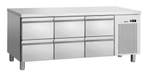 Bartscher Koelwerkbank | 420L | 6 Laden 1/1 GN | 0°C/+10°C |, Ophalen of Verzenden, Nieuw