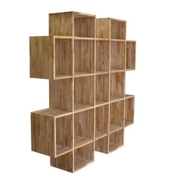 Teakhouten roomdivider, Huis en Inrichting, Ophalen of Verzenden, Nieuw