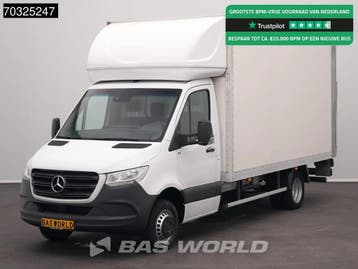 Zakelijke Lease |  Mercedes-Benz Sprinter 514 CDI Laadklep D, Stof, Gebruikt, Euro 6, Wit