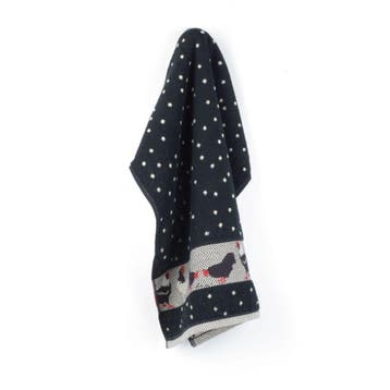 Handdoek kip Zwart, Huis en Inrichting, Verzenden, Nieuw