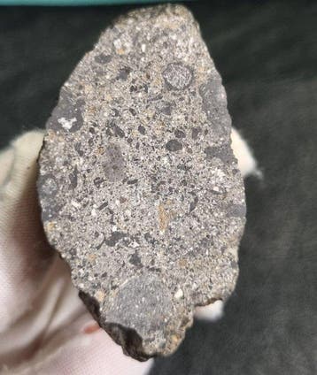 NWA 17660 eucriet polymictisch HED achondriet meteoriet