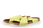 Haflinger Slippers in maat 45 Geel, Kleding | Dames, Schoenen, Slippers, Verzenden, Geel, Zo goed als nieuw