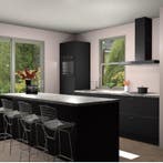 Zwarte keuken Toulouse 49292, Verzenden, Nieuw