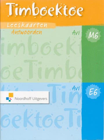 Timboektoe Antwoorden leeskaarten M6/E6, Boeken, Verzenden, Nieuw