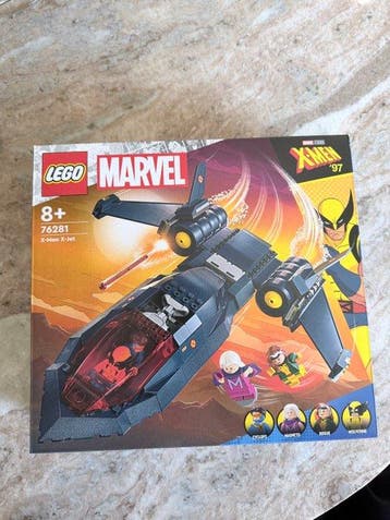 Lego Set - Marvel - 76281 LEGO X-Men Jet, Nieuw