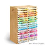Bamboe Marker Organizer – Houten Stiftenhouder met 18/32 vak, Verzenden, Nieuw in verpakking