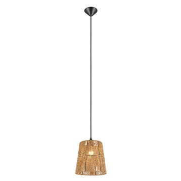 Papieren hanglamp bruin, Toufik, Ophalen of Verzenden, Nieuw, Overige materialen, Japandi