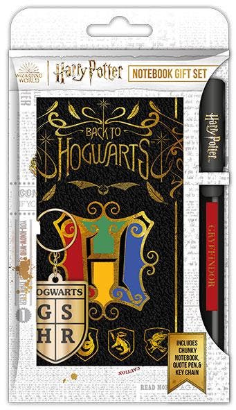 Harry Potter Notebook Gift Set Colourful Crest, Ophalen of Verzenden, Nieuw