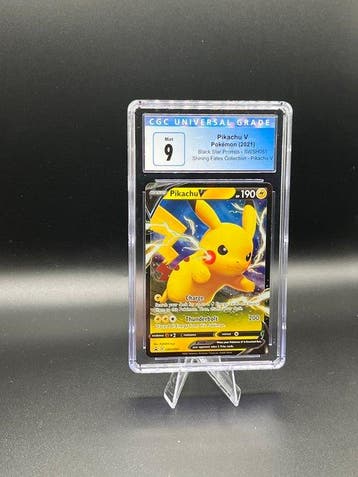 Pokémon - 1 Graded card - Pikachu SWSH061 Promo card - CGC 9, Nieuw