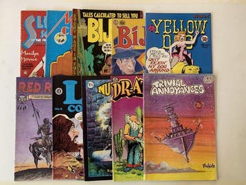 Underground lot - Bijou Funnies, Yellow Dog, others - 10, Nieuw