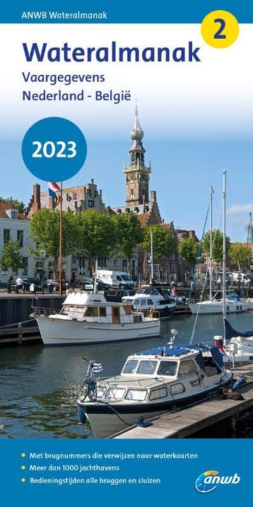 Wateralmanak / 2 2023 / ANWB Wateralmanak - Eelco Piena, Verzenden, Zo goed als nieuw, Eelco Piena