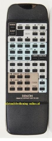 Afstandsbediening Denon rc-830 upa-f88, Audio, Tv en Foto, Afstandsbedieningen, Origineel, Nieuw, Ophalen of Verzenden