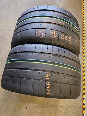 305/30/20 99Y GOODYEAR F1 SUPERCAR3 5,6MM PROFIEL ZOMERBANDE, Auto-onderdelen, Banden en Velgen, Ophalen, Gebruikt, 305 mm, Band(en)