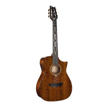 Cort Luxe Nylon Frank Gambale Signature – Massief Blackwood,, Ophalen of Verzenden, Nieuw
