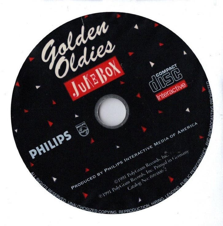 Philips CD-i / CDi Golden Oldies: Jukebox, Spelcomputers en Games, Games | Overige, Zo goed als nieuw, Verzenden