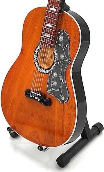 Miniatuur replica Epiphone EJ-200E gitaar - Elvis Presley, Verzamelen, Verzenden, Nieuw, Pop, Beeldje of Miniatuur