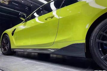 CarbonWorks Side Skirts Dry Carbon BMW 3-serie,4-serie, Auto-onderdelen, Sidebars, Ophalen of Verzenden, Nieuw