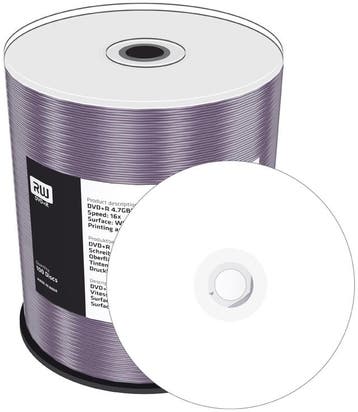 MediaRange | DVD+R | 4.7 GB | Inkjet Printable | 100 Stuks, Verzenden, Nieuw