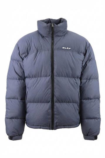 Olaf Jas in maat L Blauw, Kleding | Heren, Jassen | Winter, Verzenden, Zo goed als nieuw, Blauw, Olaf
