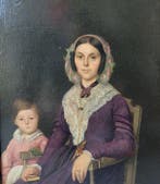 Giuseppe Tominz (1790-1866), Werkplaats van - Ritratto di