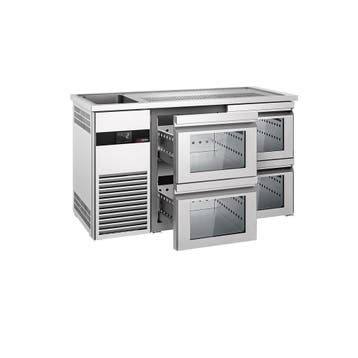 GGM Gastro | Bierkoeling PREMIUM - 1550x700mm - 4 laden |, Verzenden, Nieuw in verpakking