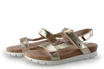Panama Jack Sandalen in maat 42 Goud, Sandalen, Overige kleuren, Verzenden, Zo goed als nieuw