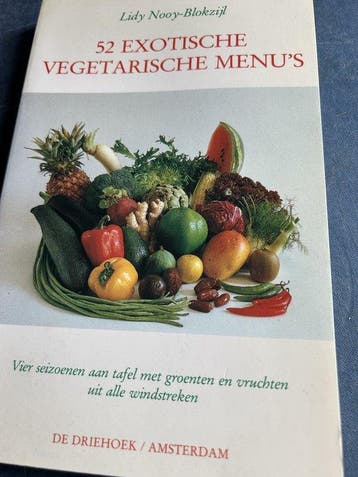 52 exotische vegetarische menu's - Blokzijl, Boeken, Kookboeken, Verzenden, Gelezen