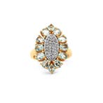 Zonder minimumprijs - Ring Zilver, Verguld - 2.13ct. tw., Nieuw