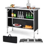 LIVSK Opvouwbare Campingtafel - Lichtgewicht Aluminium - Wat, Huis en Inrichting, Tafels | Sidetables, Verzenden, Nieuw