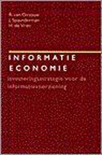 INFORMATIE-ECONOMIE - R.R. van Oirsouw 9789052610528, Verzenden, Gelezen, R.R. van Oirsouw