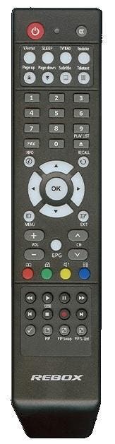 Afstandsbediening Rebox RE-4000HD-PVR, Ophalen of Verzenden, Nieuw, Origineel