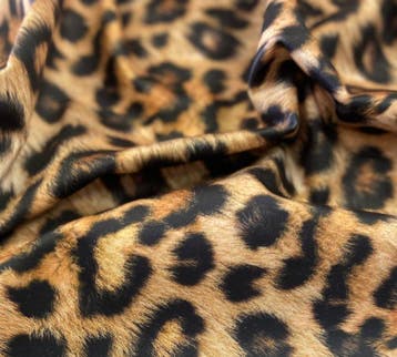 Zachte Animalier-stof van microvezel met een fluweelzachte