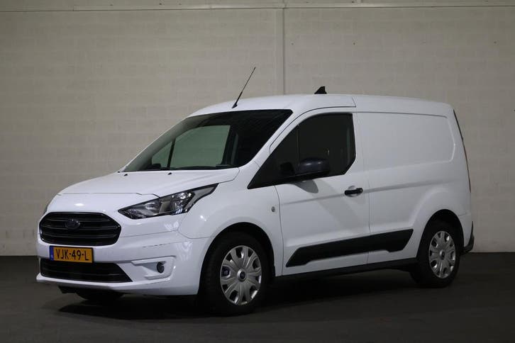 Ford Transit Connect 1.0 Ecoboost L1 Trend, Auto's, Bestelauto's, Lease, Handgeschakeld, Wit, Financial lease, Stof, Overige brandstoffen