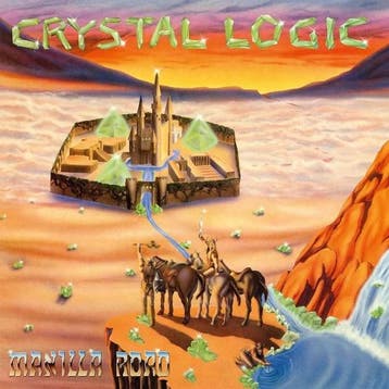 lp nieuw - manilla road - Crystal Logic (nieuw), Verzenden, Zo goed als nieuw, Overige formaten