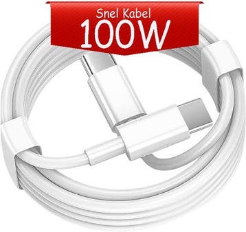 USB-C Oplaadkabel – Geschikt voor iPhone 15/16 iPad Pro, Ophalen of Verzenden, Nieuw