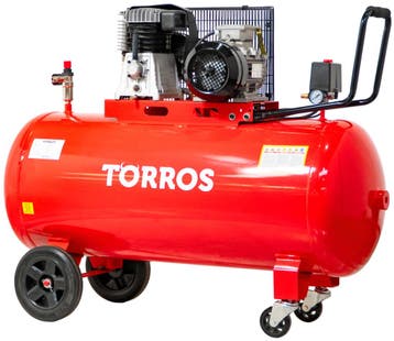 Mobiele compressor riemaandrijving met olie ketel 270 L 3 kW, Ophalen of Verzenden, Nieuw